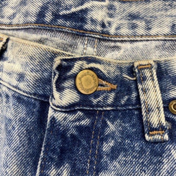 Vintage Wrangler Jeans Mens 32 x 30 Acid Wash Stone Wash Distressed 96501HW - Picture 9 of 12